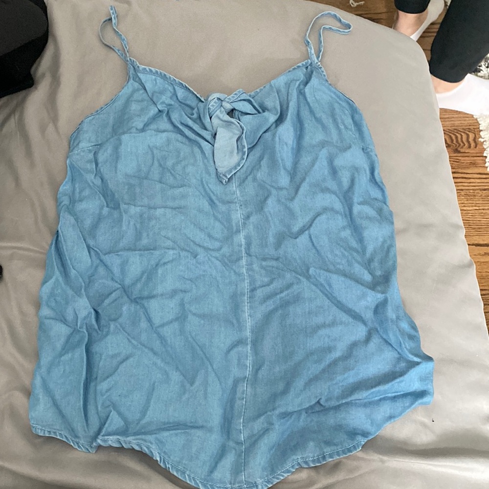 Denim tank